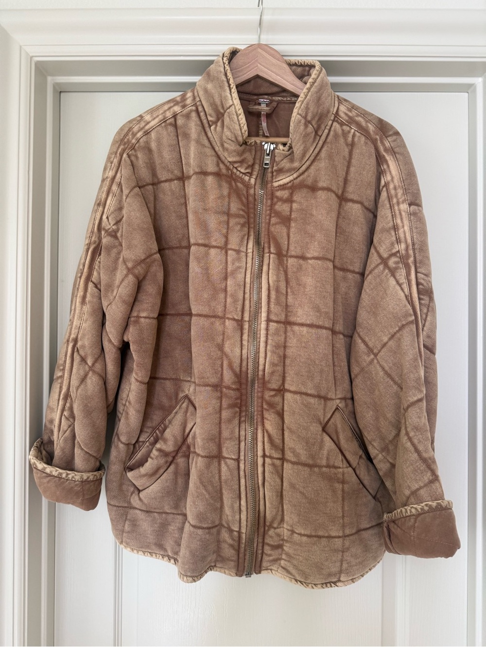 Free People Tan Dolman Jacket